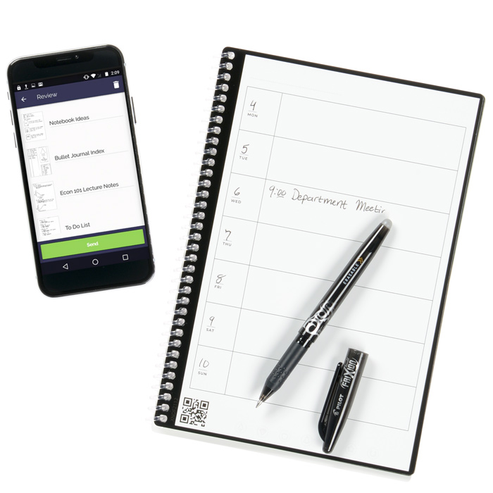 Rocketbook Fusion Smart Reusable Letter Size Notebook 8 12 x 11 7