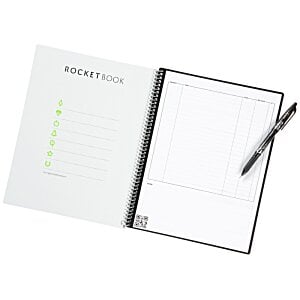 Additional Image 1 - a white notebook with a pen