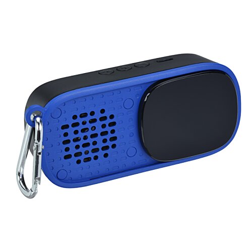 Additional Image 1 - a blue and black speaker