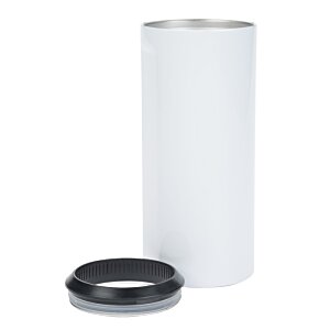 Additional Image 3 - a white cylinder with a black lid