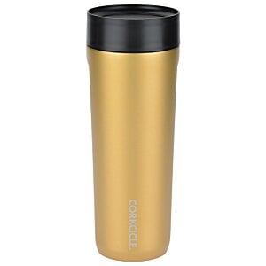 Additional Image 2 - a gold and black tumbler