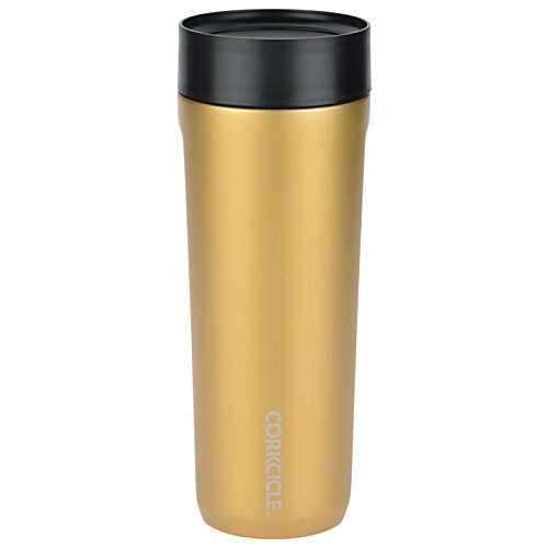 Additional Image 2 - a gold and black tumbler