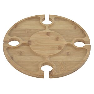 Additional Image 2 - a circular wooden object with holes