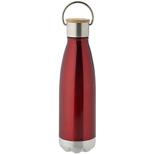 Additional Image 3 - a red and silver water bottle
