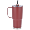 View Image 3 of 5 of Forest Vacuum Mug with Straw - 30 oz.
