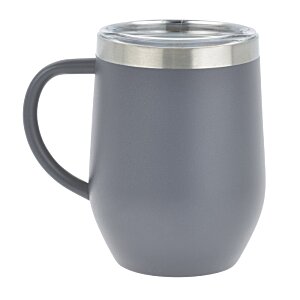 Additional Image 2 - a black and silver mug