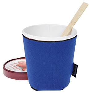 Additional Image 1 - a blue cup with a wooden spoon in it