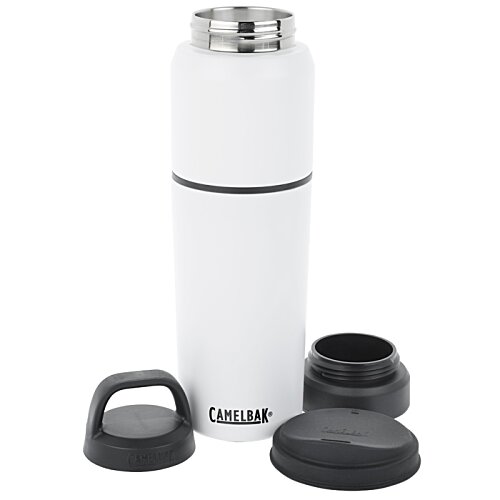 Additional Image 4 - a white and black thermos