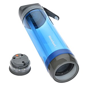 Additional Image 9 - a blue and grey water bottle