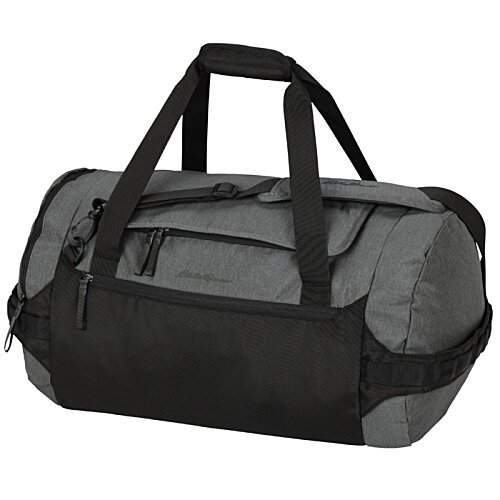Additional Image 1 - a black and grey duffel bag