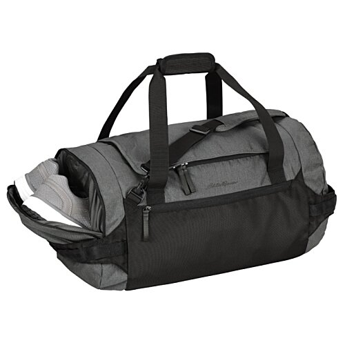 Additional Image 3 - a black and grey duffel bag