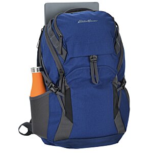 Additional Image 2 - a blue backpack with a black strap