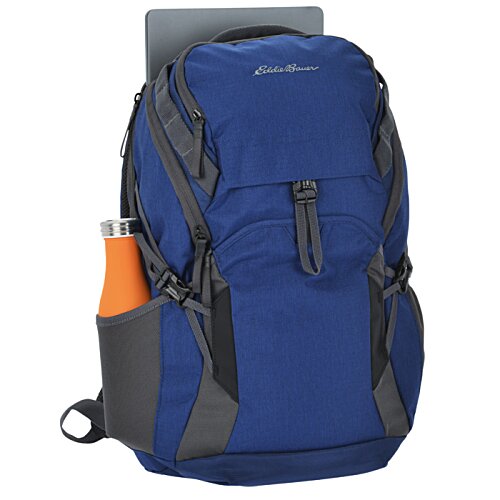 Additional Image 2 - a blue backpack with a black strap