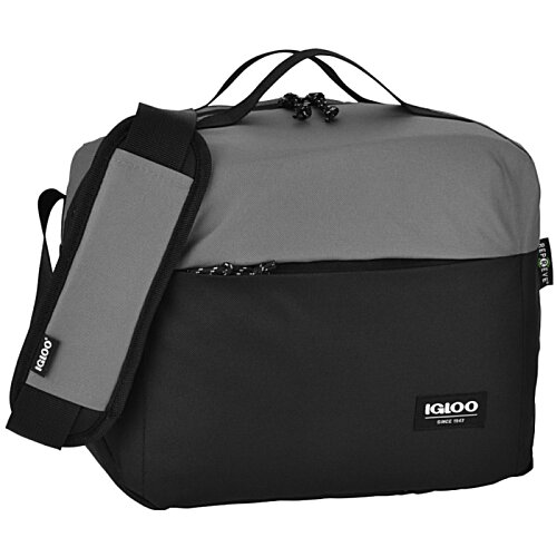 Additional Image 1 - a black and grey bag with a phone