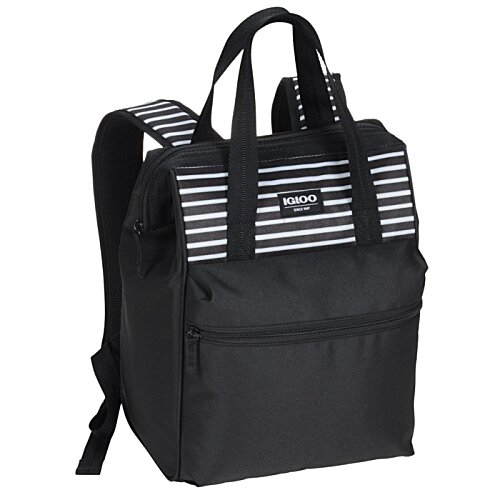Additional Image 3 - a black backpack with straps