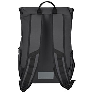 Additional Image 3 - a black backpack with straps