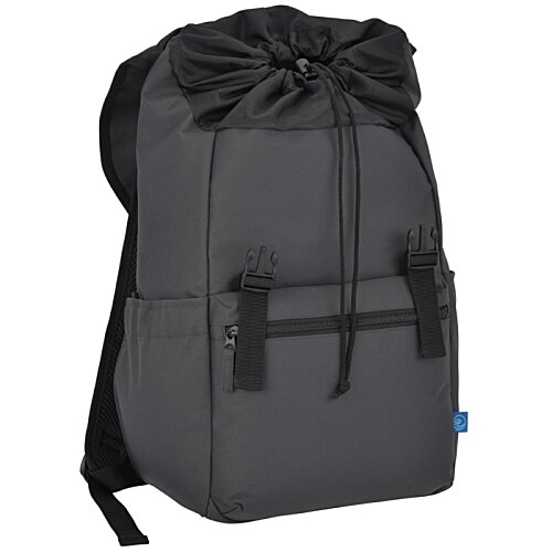 Additional Image 1 - a black backpack with a bow