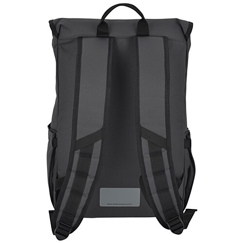 Additional Image 3 - a black backpack with straps