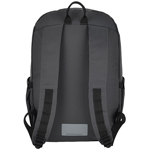 Additional Image 2 - a black backpack with straps
