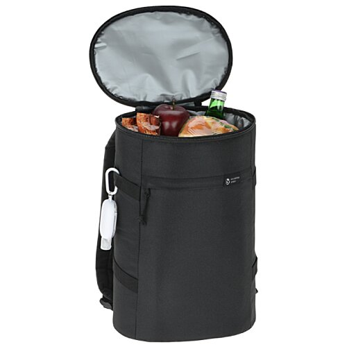 Additional Image 1 - a black bag with a lid open