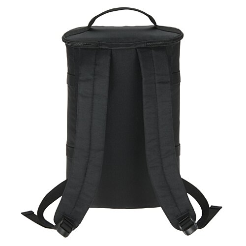 Additional Image 2 - a black backpack with straps