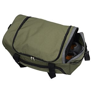 Additional Image 3 - a green bag with black straps