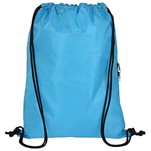 Additional Image 1 - a blue backpack with black straps