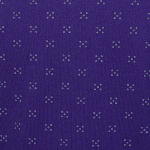 Additional Image 2 - a purple fabric with white crosses