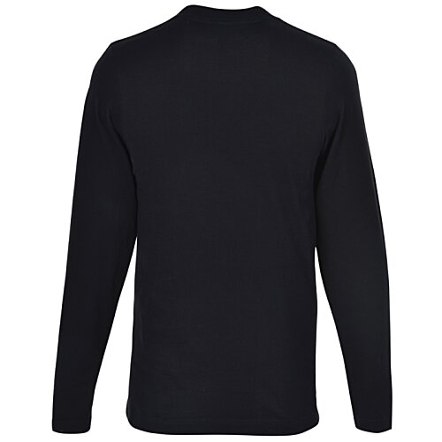 Additional Image 1 - a black long sleeved shirt