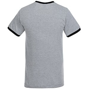 Additional Image 1 - a grey shirt with black trim