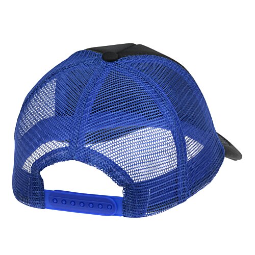 Additional Image 1 - a blue hat with a black band