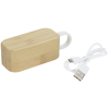 View Image 7 of 10 of True Wireless Ear Buds with Bamboo Charging Case