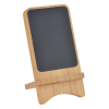 View Image 2 of 7 of SCX Bamboo Light-Up Logo Wireless Charger
