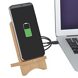 Additional Image 4 - a phone charging on a stand