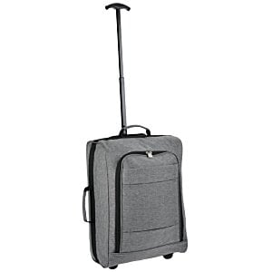 Additional Image 4 - a grey suitcase with a handle