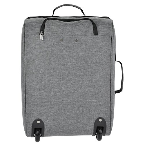 Additional Image 2 - a grey suitcase with wheels