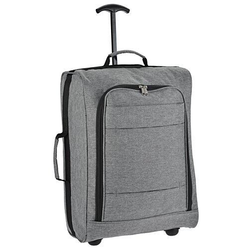 Additional Image 3 - a grey suitcase with a handle
