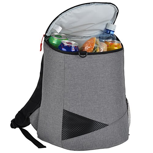 Additional Image 1 - a grey backpack with a black strap