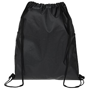 Additional Image 1 - a black backpack with straps