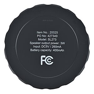 Additional Image 9 - a black circle with white text