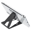 a tablet on a stand