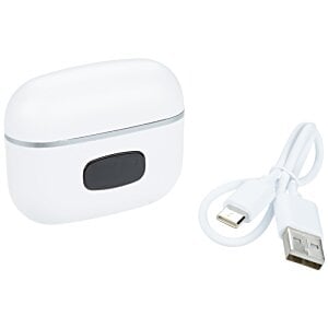 Additional Image 8 - a white box with a black label