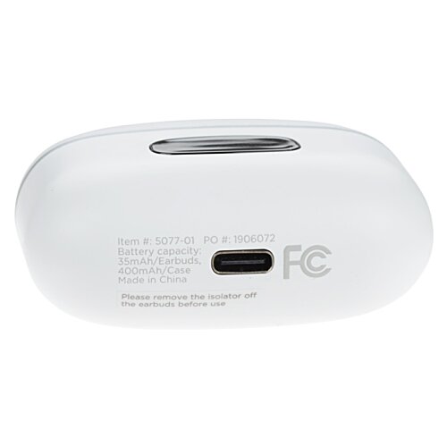 Additional Image 11 - a white object with a black button