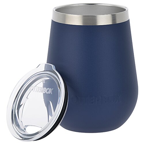 Additional Image 2 - a blue and silver cup with a lid