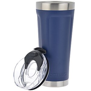 Additional Image 2 - a blue and silver tumbler
