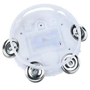 Additional Image 3 - a white round object with silver bells