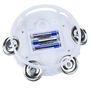 Additional Image 4 - a white round object with silver bells