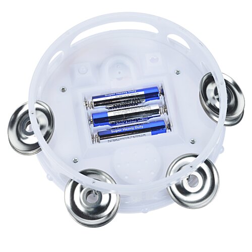 Additional Image 4 - a white round object with silver bells