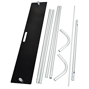 Additional Image 3 - a black and white metal frame