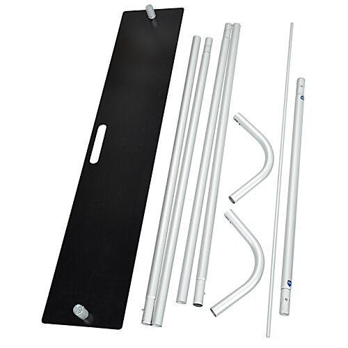 Additional Image 3 - a black and white metal frame